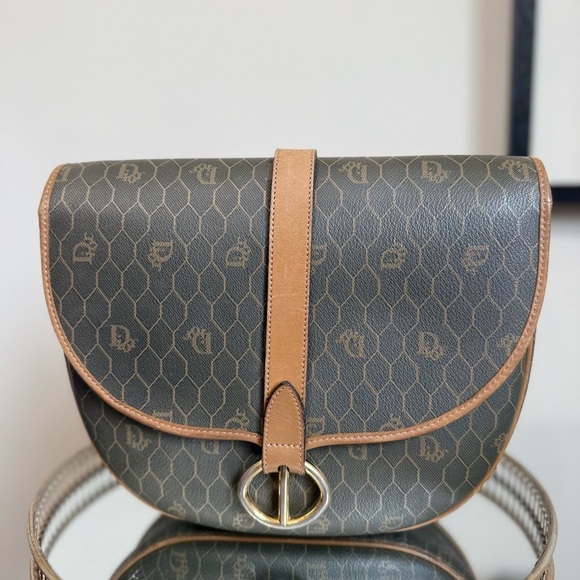 Vintage  Christian Dior crossbody bag with removable insert - Picture 2 of 12